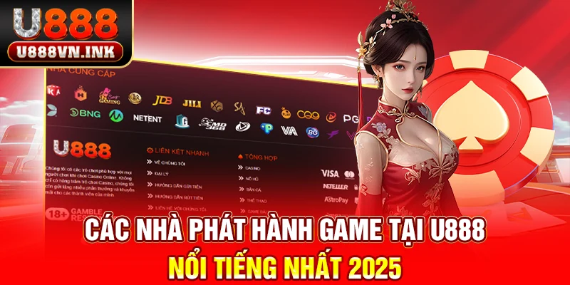 nhà phát hành game tại u888