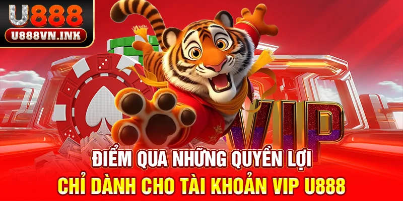 Điểm qua những quyền lợi chỉ dành cho tài khoản VIP u888