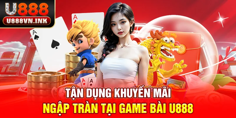 Tận dụng khuyến mãi ngập tràn tại game bài u888