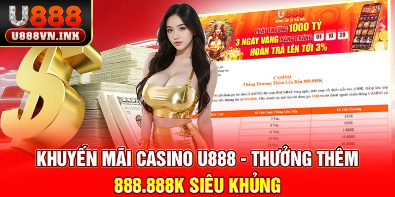 Khuyến mãi casino u888